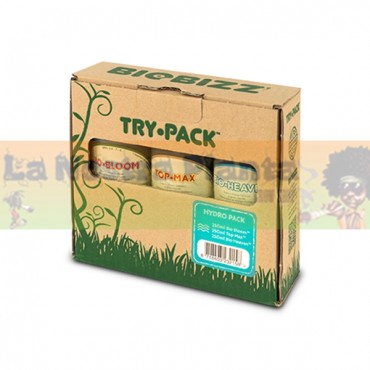 TRY PACK HIDRO BIOBIZZ